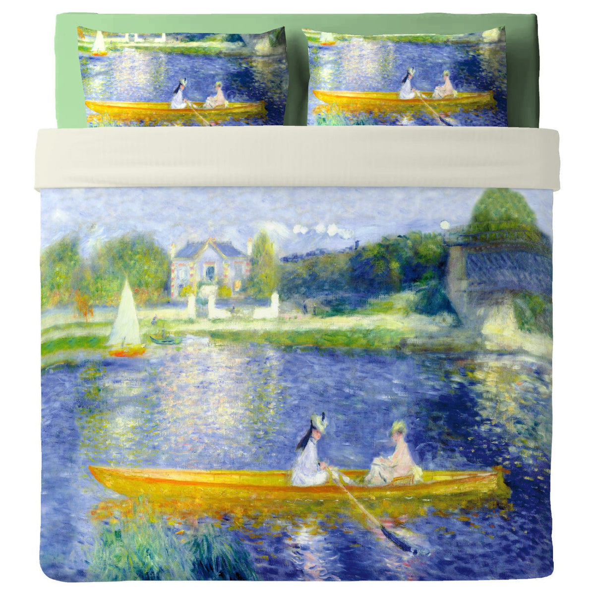 Bedsheet with pillowcases Monet Campo di Papaveri