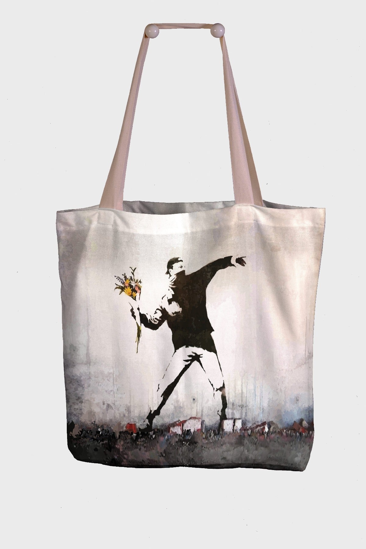 Shopper Girl with love ballon