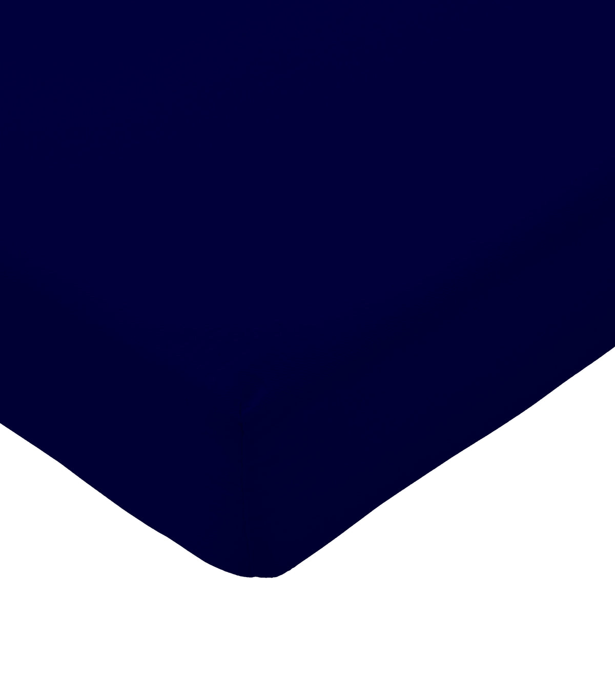 Lenzuolo angoli per lettino / culla - Tinta unita Blu notte