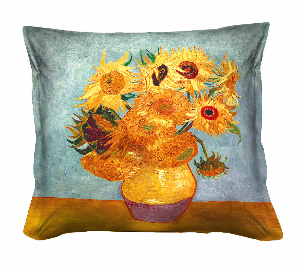 Cuscino Arredo 40x40cm   Van Gogh   Girasoli