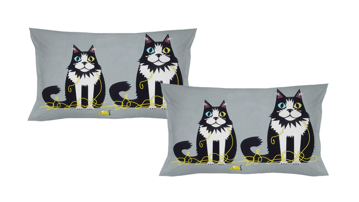 Federe Letto - Gatti-Happy Family
