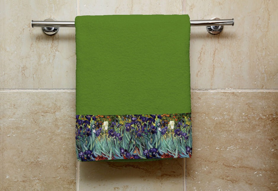 Shower towel - VAN GOGH - IRIS