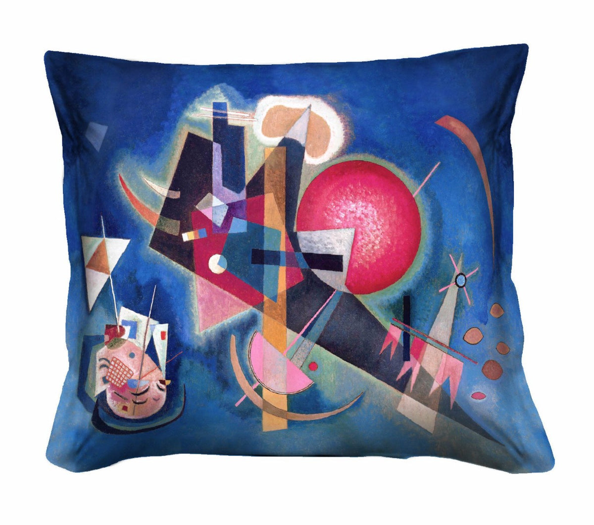 Cuscino Arredo 40x40cm   Kandinsky   In Blu