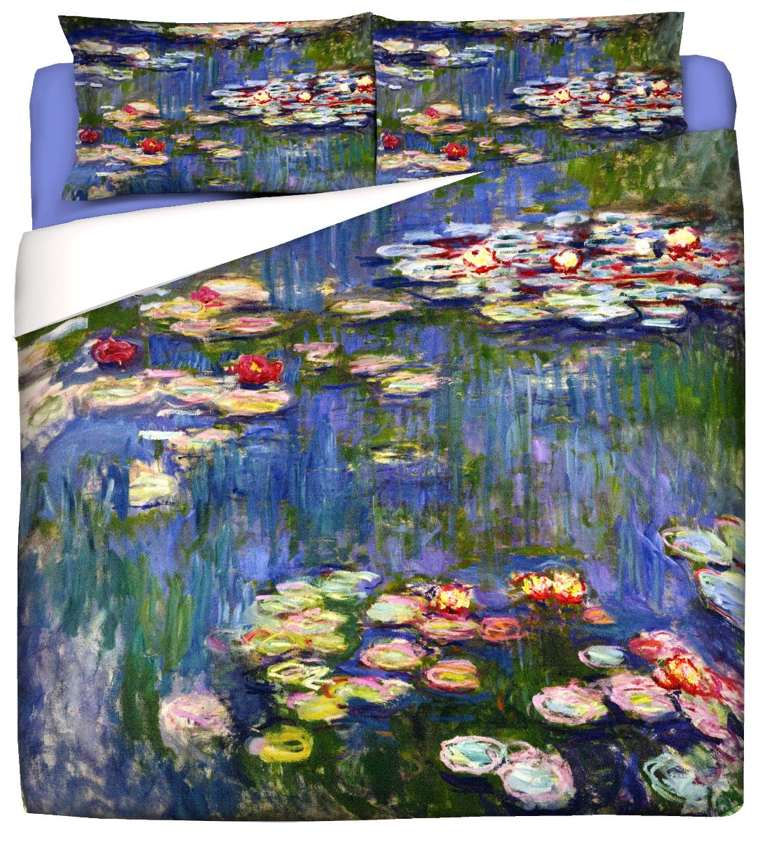 Copripiumino con federe - Ninfee - Monet