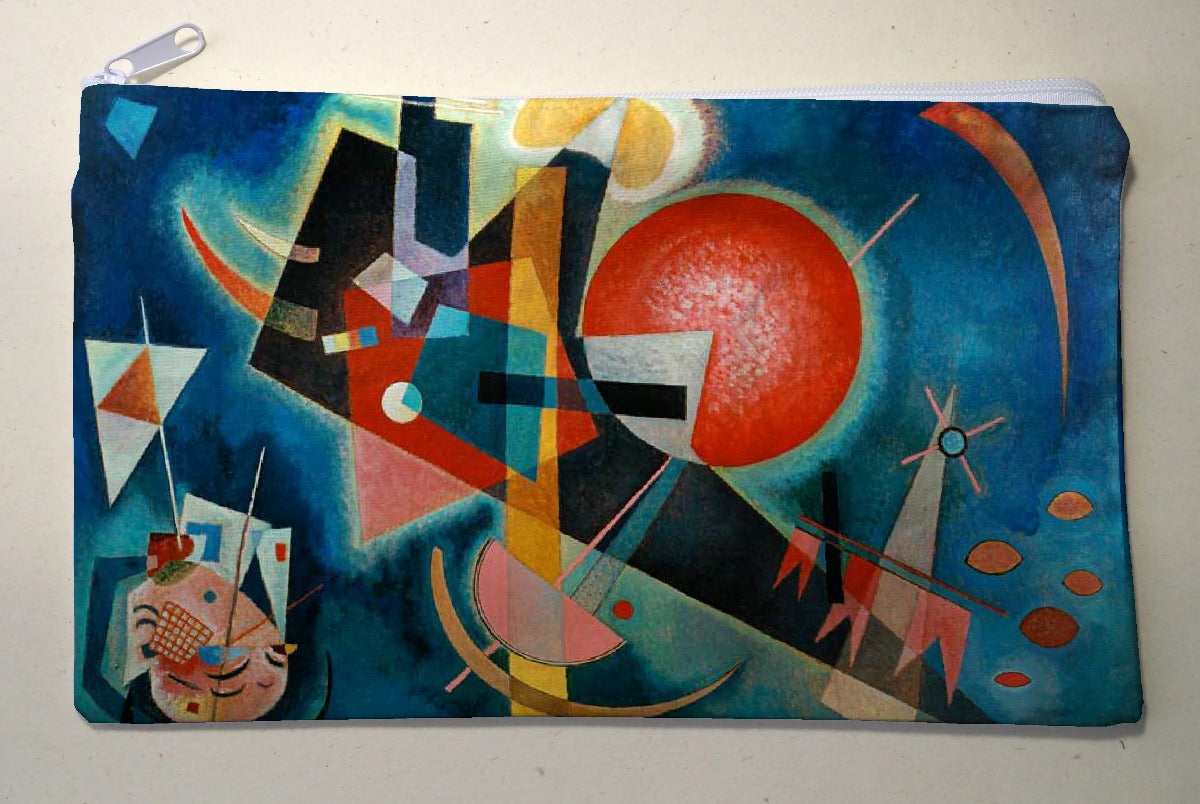 Clutch Bag - Kandinsky In Blue
