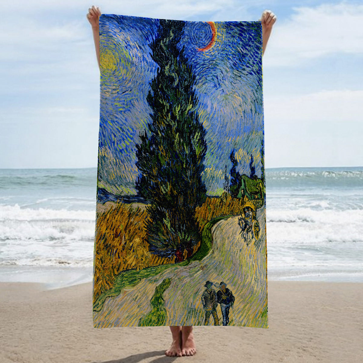 Beach towel - VAN GOGH - CORN FIELD