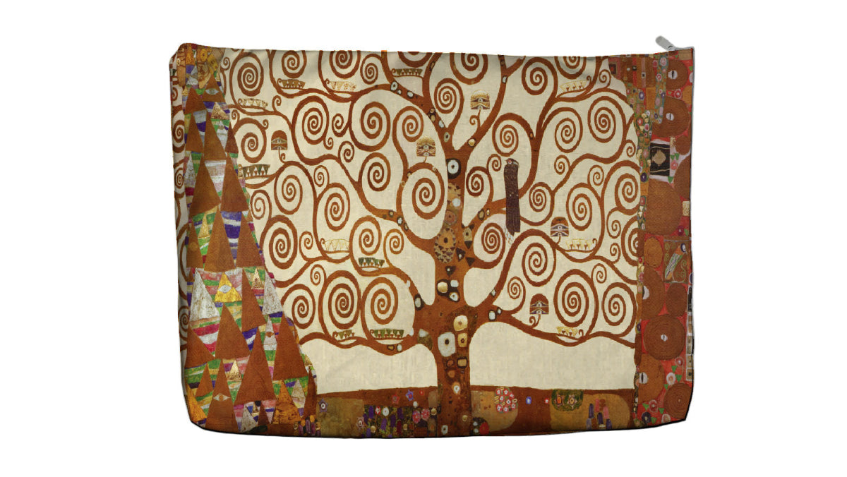 Maxi Pochette Portatutto KLIMT - ALBERO DELLA VITA