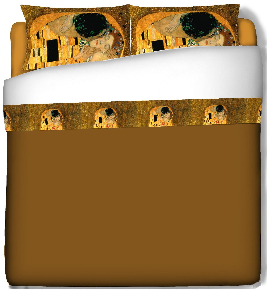 Lenzuola con federe - Klimt - Il Bacio