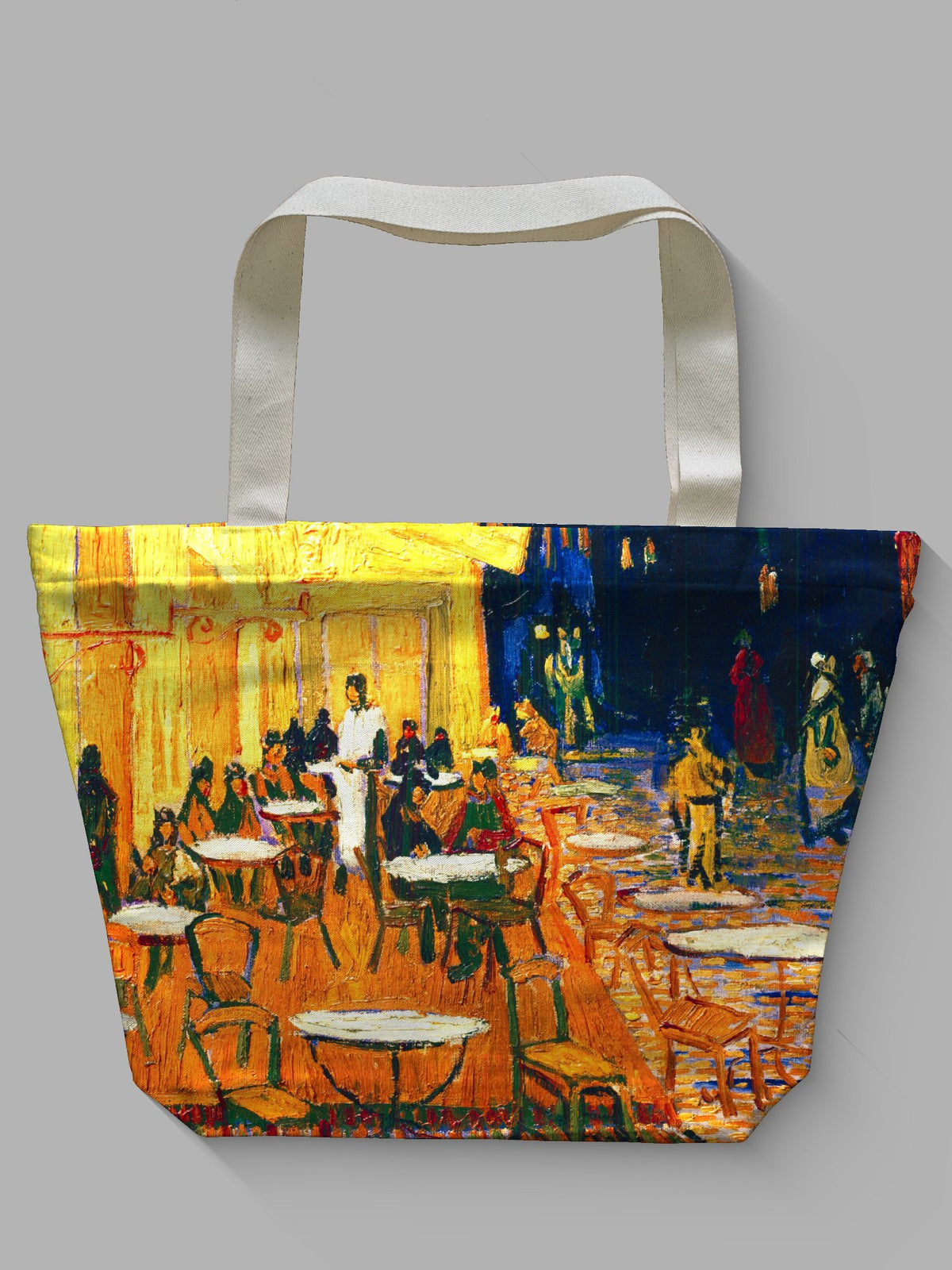 Borsa tessile con cerniera - VAN GOGH - CAFFE' AD ARLES