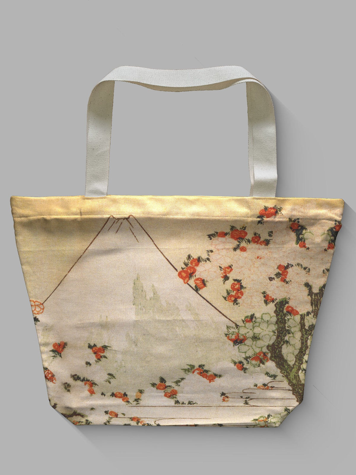 Borsa tessile con cerniera - HOKUSAI - FUJI