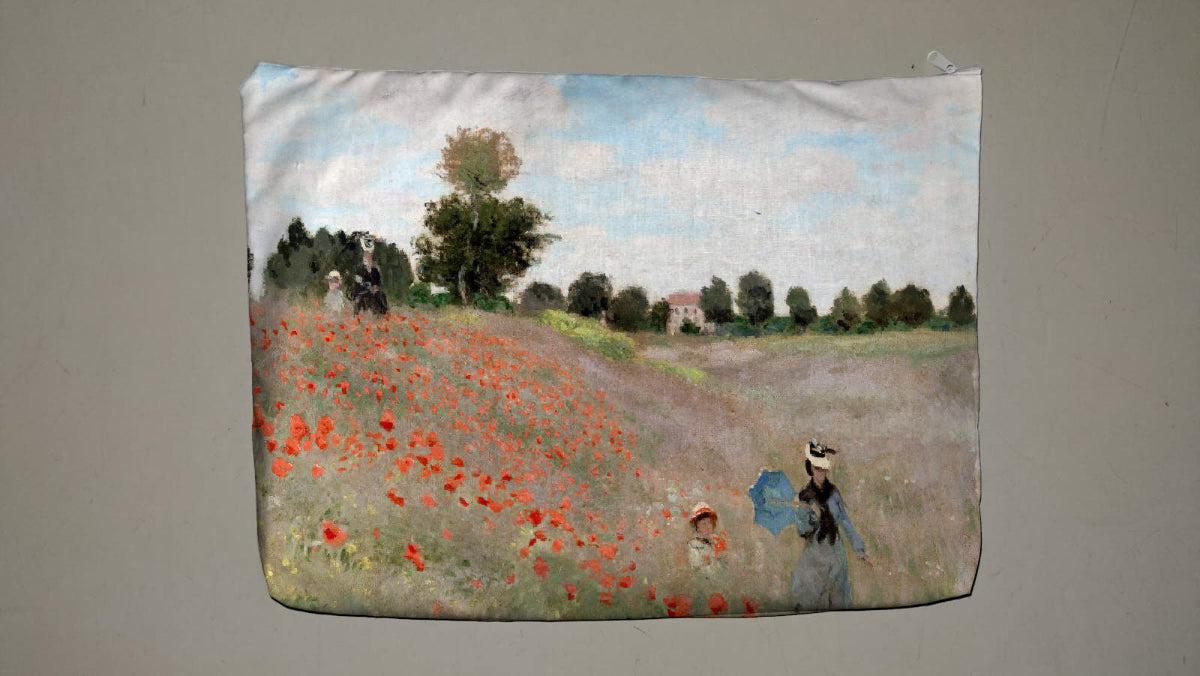 Maxi Pochette Portatutto - CAMPO DI PAPAVERI