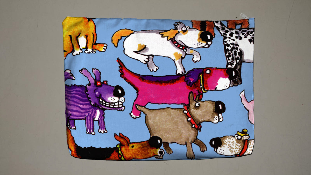 Maxi Pochette Portatutto - CANI STRANI