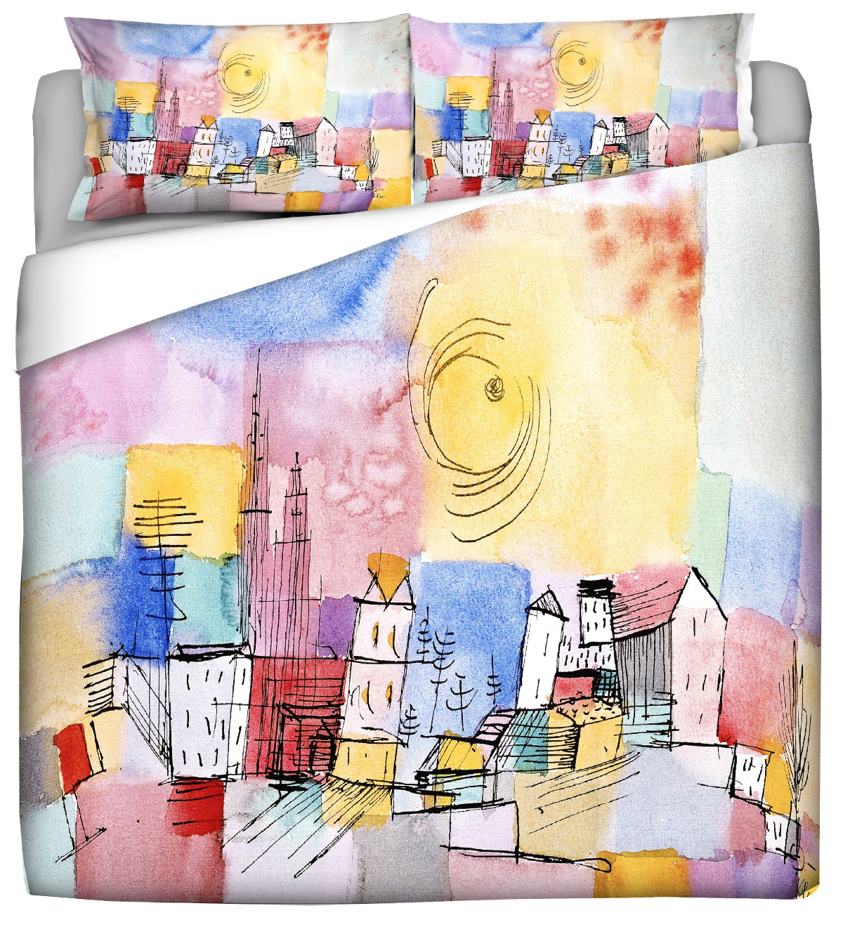 Duvet cover with pillowcases - My Way
