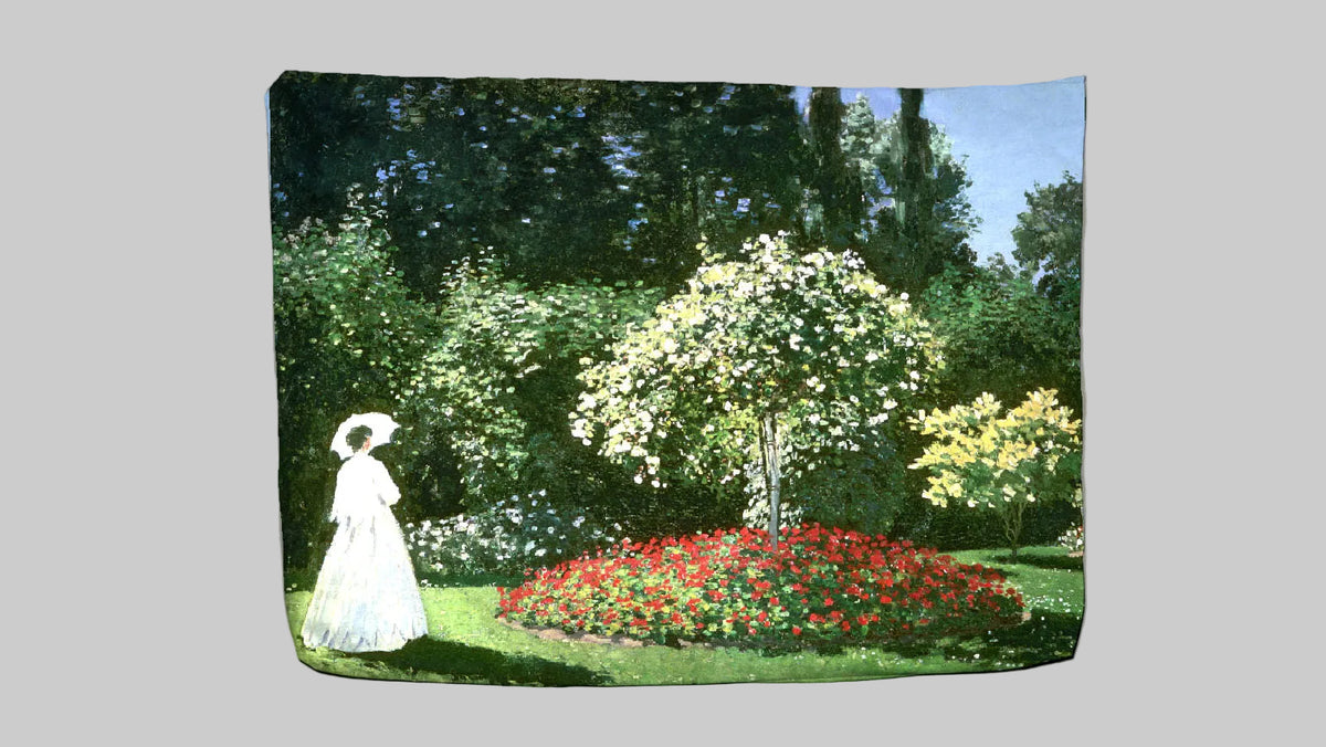 Maxi Pochette Portatutto - DAMA IN GIARDINO