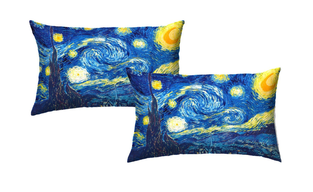 Pillowcases - Van Gogh-Starry Night over the Rhone