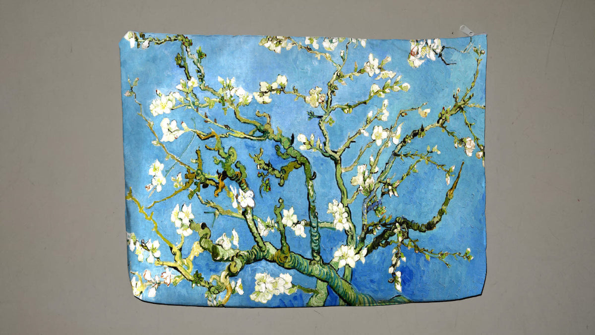 Maxi Pochette Portatutto - MANDORLO IN FIORE