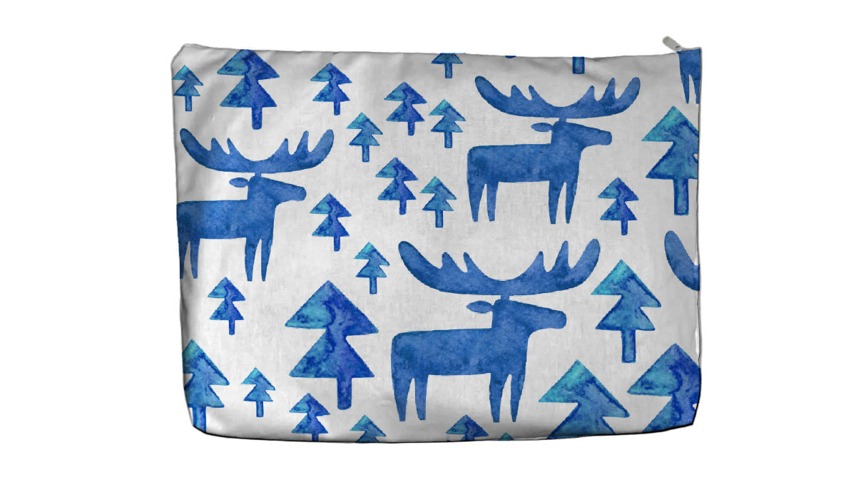 Maxi Pochette Portatutto - RENNE BLU