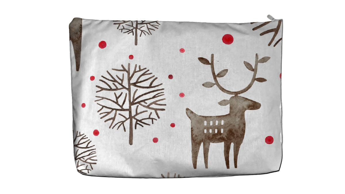 Maxi Pochette Portatutto - RENNE MARRONI