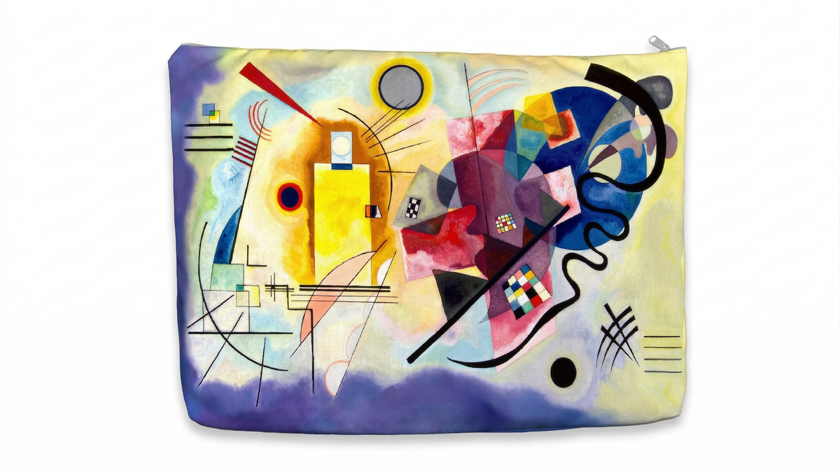 Maxi Pochette Portatutto - GIALLO - ROSSO - BLU