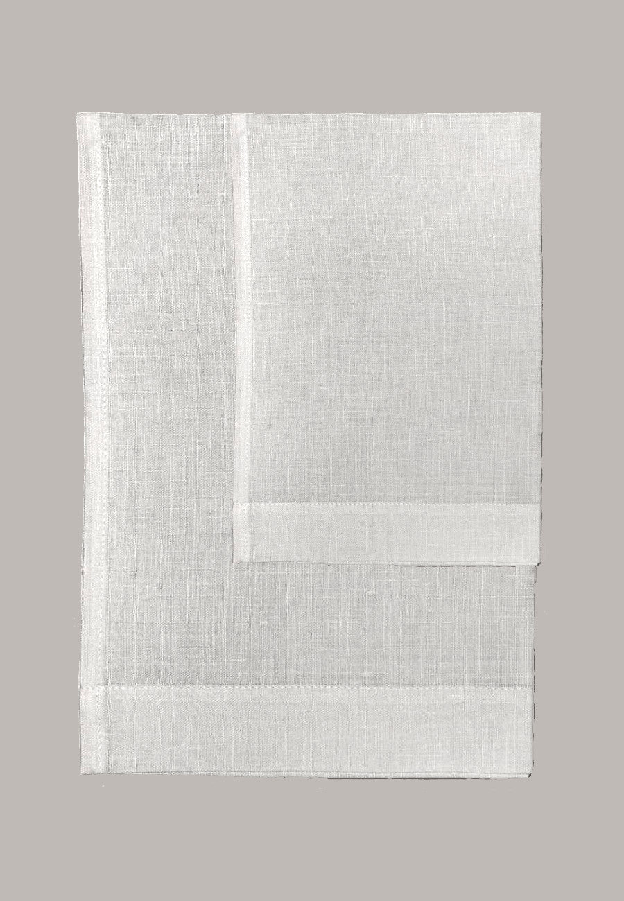 White Plain Bed Pillowcases