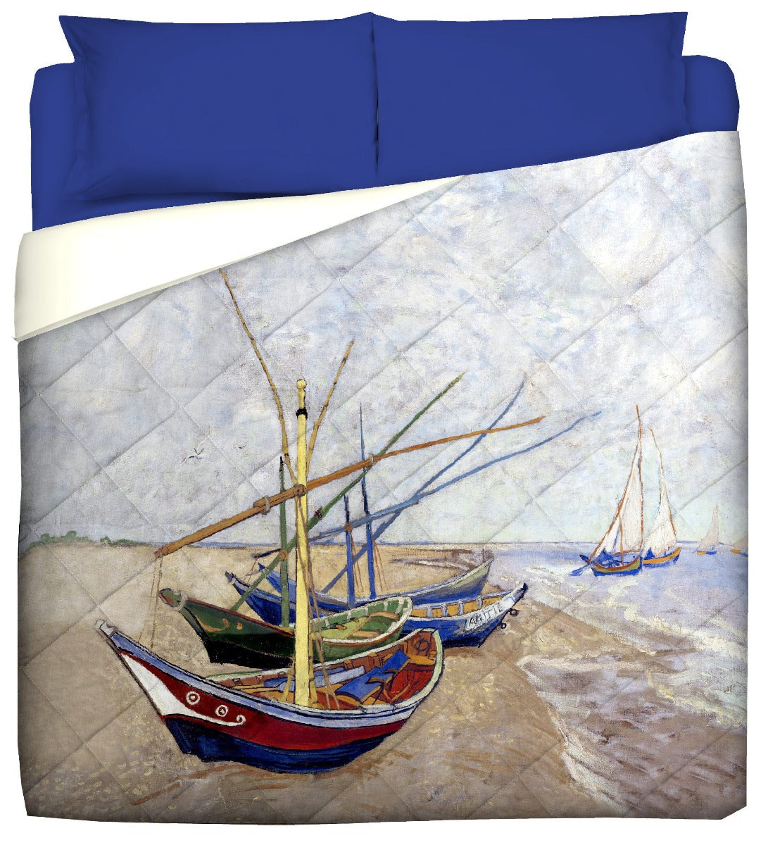 Trapuntino leggero - Van Gogh-Barche sulla spiaggia