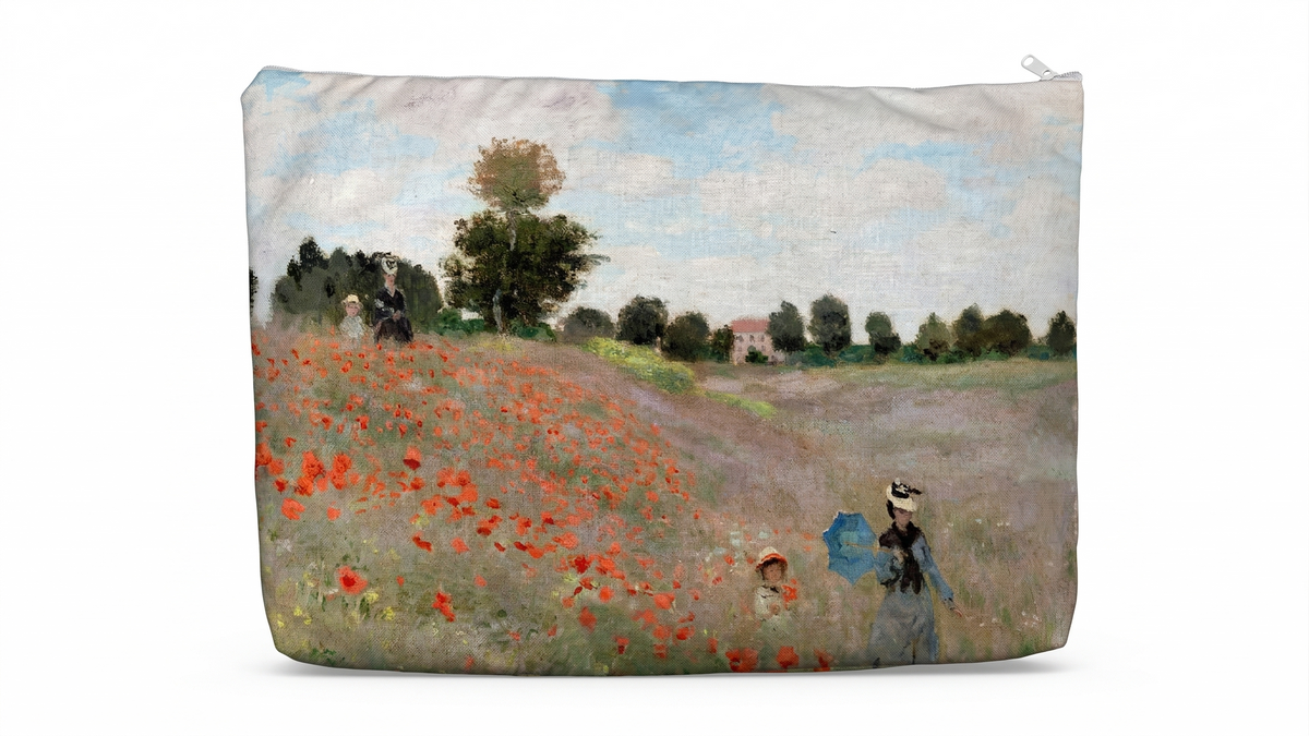 Maxi Pochette Portatutto - CAMPO DI PAPAVERI