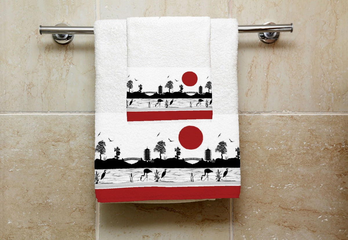 Set 1 Towel + 1 Guest - KIMONO