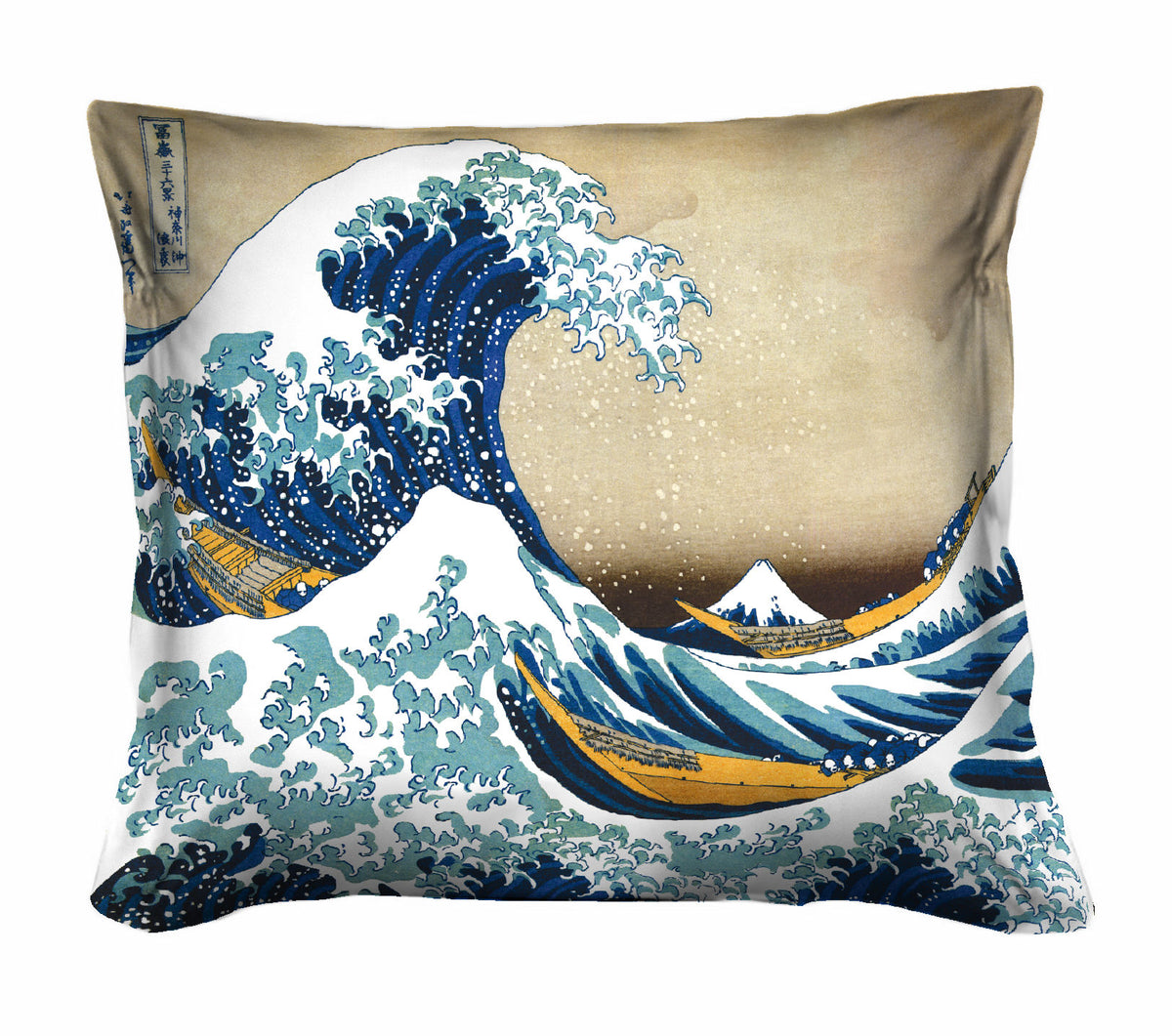 Decorative Cushion 40x40cm - Hokusai-The great wave of Kanagawa