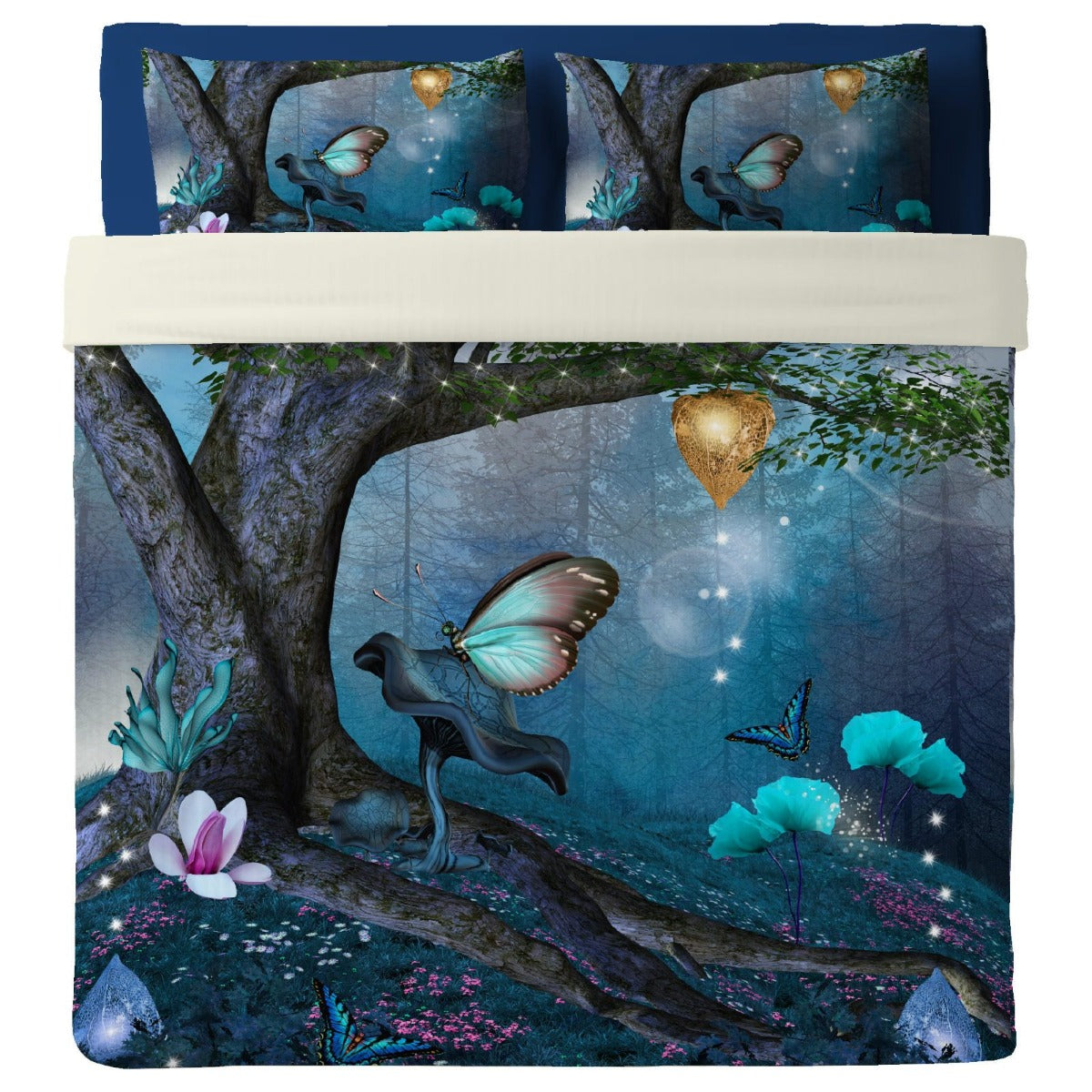 Bedsheet with Dreamland pillowcases