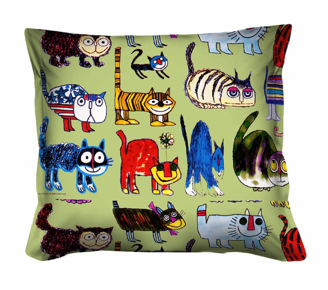 Decorative Pillow 40x40cm - Funny Bed - Cats Matti