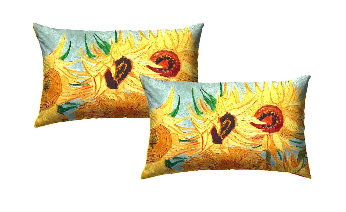 Bed pillowcases - Van Gogh-Sunflowers