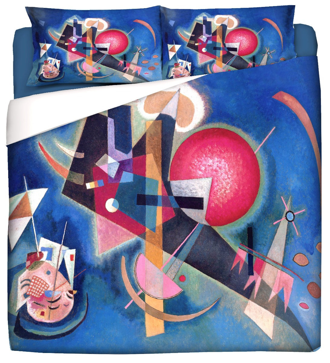 Duvet Cover with Pillowcases - Kandinsky - In Blue