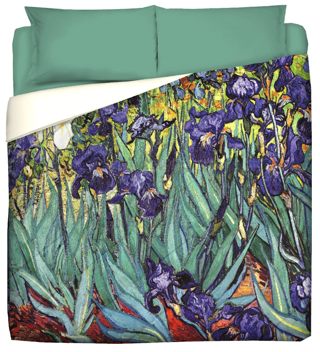 Light quilt - Van Gogh-Iris