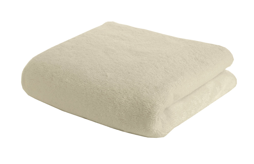 Solid color - Shower towel - Cream