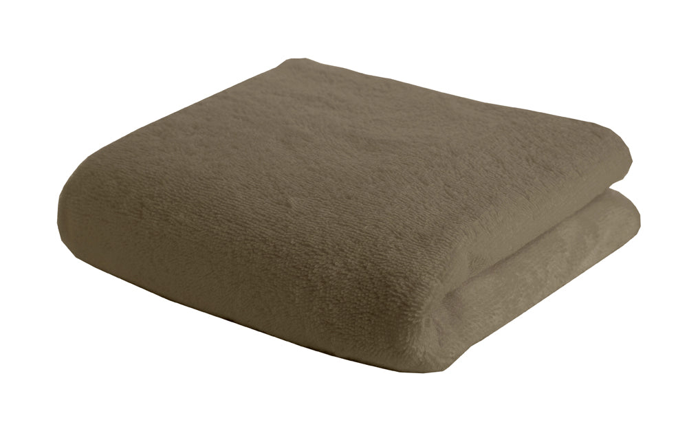 Solid color - Shower towel - Taupe