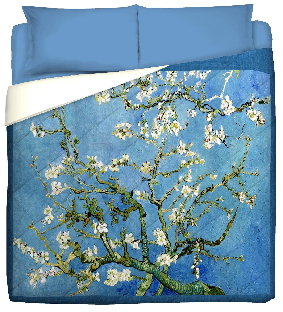 Trapunta Invernale - Van Gogh-Mandorlo in fiore