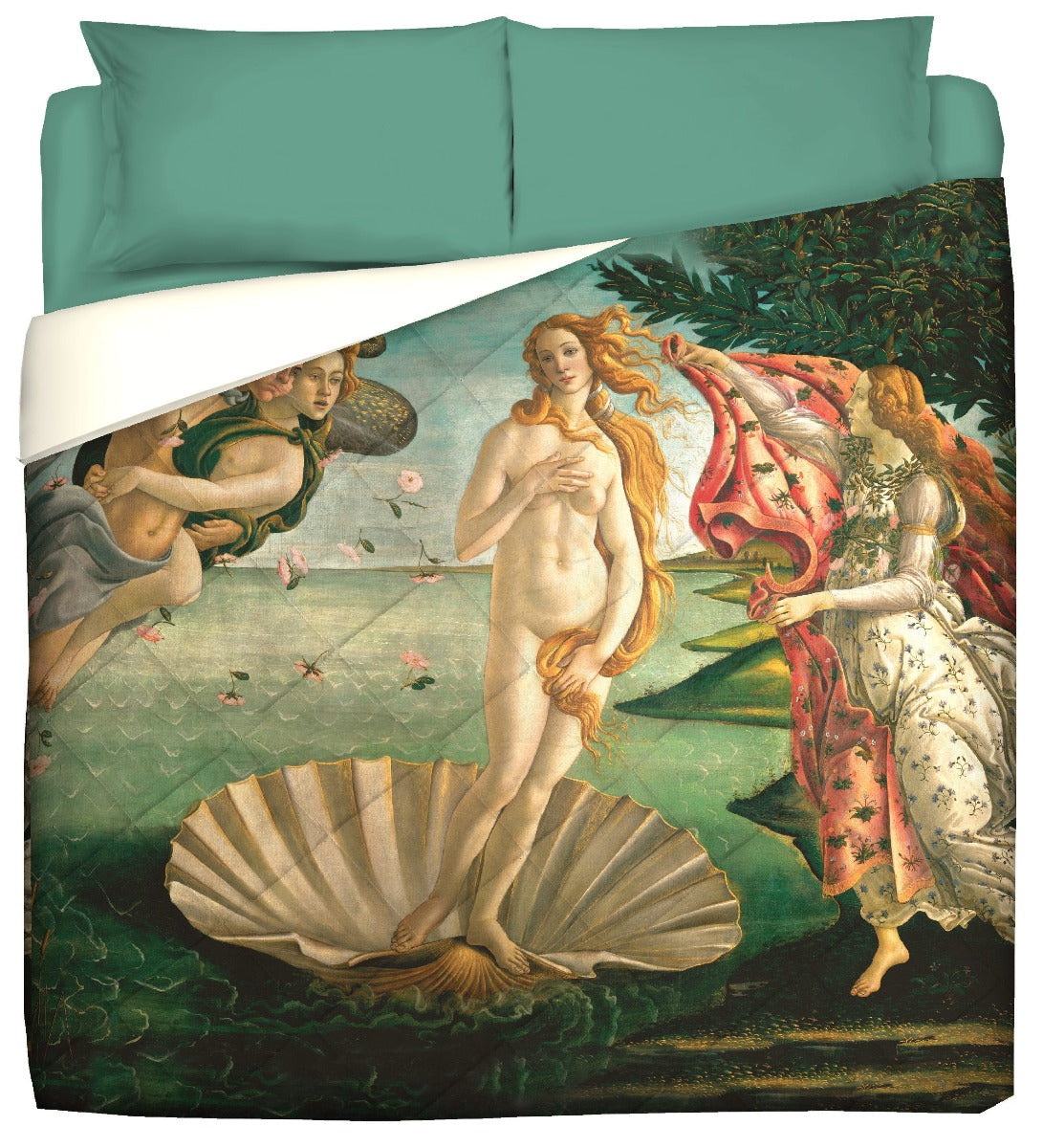 Winter Quilt - Botticelli - The birth of Venus